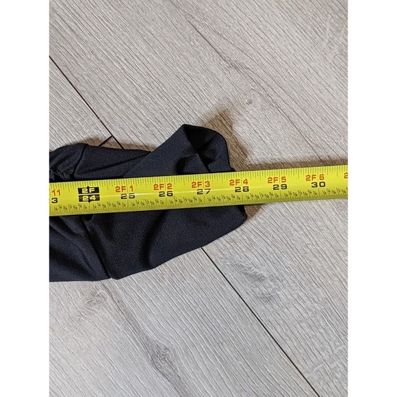 Te Verde Women's  Medium Dark Gray Track Jacket  Fitted Thumb Holes Runched - Picture 14 of 14